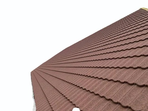 Stone-coated metal sheets